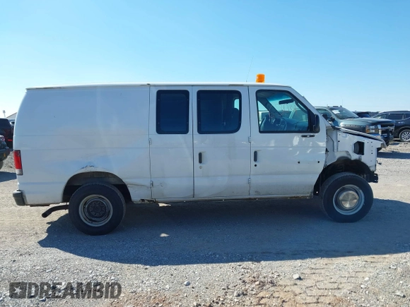 2003 Ford Econoline Cargo Commercial with VIN 1FTNE24L43HB35916, listed as a IAAI auction lot 41526304 with 86,810 mi miles and . Bid and sale history available at carsss.com. Image 13.