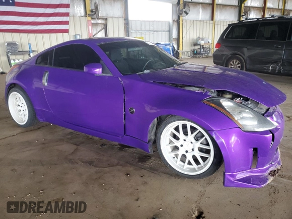 2005 Nissan 350Z Touring with VIN JN1AZ34DX5M610645, listed as a Copart auction lot 48422395 with 125,378 mi miles and Clean Title. Bid and sale history available at carsss.com. Image 4.