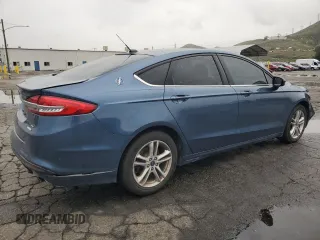 2018 Ford Fusion SE with VIN 3FA6P0HD9JR281283, listed as a Copart auction lot 49253585 with 99,777 mi miles and Salvage Title. Bid and sale history available at carsss.com. Image 3.