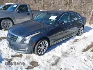 2013 Cadillac ATS Premium with VIN 1G6AL5SX5D0147541, listed as a IAAI auction lot 41258147 with 119,305 mi miles. Bid and sale history available at carsss.com. Image 17.