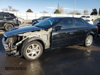 2005 Cadillac CTS with VIN 1G6DP567850107547, listed as a Copart auction lot 48488065 with 93,129 mi miles and Salvage Title. Bid and sale history available at carsss.com. Image 1.
