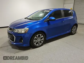2017 Chevrolet Sonic LT with VIN 1G1JD6SH6H4152862, listed as a Copart auction lot 50726345 with 101,313 mi miles and Clean Title. Bid and sale history available at carsss.com. Image 1.