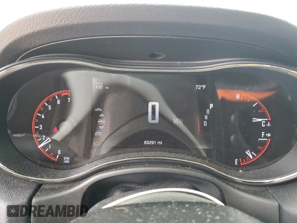 2020 Dodge Durango GT with VIN 1C4RDHDG0LC161341, listed as a Copart auction lot 55792215 with 83,291 mi miles and Non repairable. Bid and sale history available at DreamBid. Image 9.