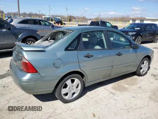 2005 Ford Focus S with VIN 1FAHP34N75W180609, listed as a Copart auction lot 50186265 with 98,337 mi miles and Salvage Title. Bid and sale history available at carsss.com. Image 3.