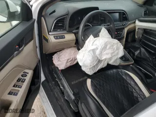 2018 Hyundai Elantra SEL with VIN 5NPD84LF9JH258068, listed as a Copart auction lot 48459385 with 61,435 mi miles and Salvage Title. Bid and sale history available at carsss.com. Image 8.