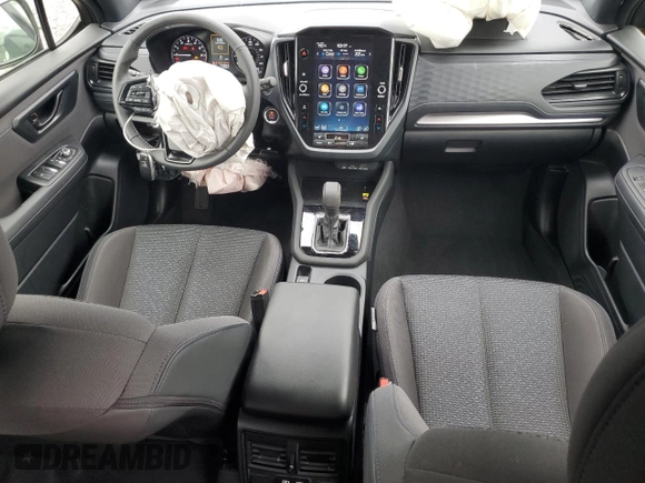 2025 Subaru Forester Premium z VIN JF2SLDDC8SH433230, wystawiony jako Copart lot #57046655 z przebiegiem 4 688 mil mil oraz Szkoda całkowita • Salvage title. Historia ofert i sprzedaży dostępna na DreamBid. Obrazek 8.