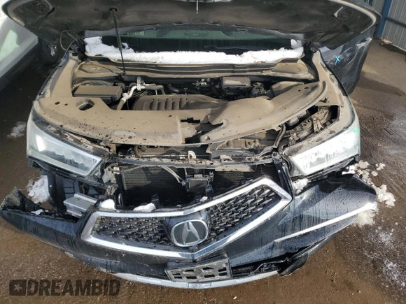 2018 Acura MDX Advance with VIN 5J8YD4H8XJL014076, listed as a Copart auction lot 80128814 with 42,482 mi miles and Clean Title. Bid and sale history available at carsss.com. Image 12.