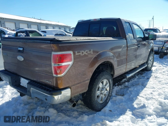 2012 Ford F-150 XL with VIN 1FTEX1EM3CFB13574, listed as a IAAI auction lot 41277549 with 115,000 mi miles and . Bid and sale history available at carsss.com. Image 4.