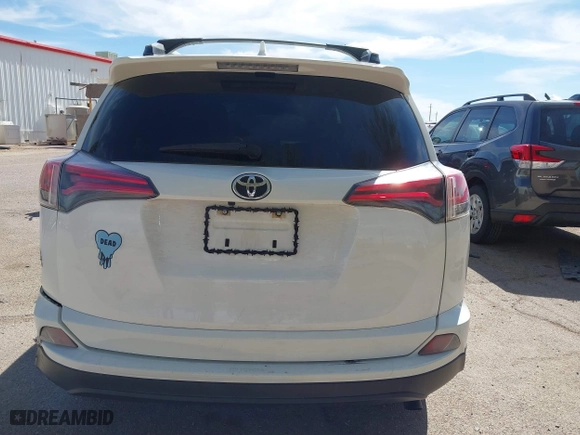 2017 Toyota RAV4 LE with VIN JTMZFREV0HJ116626, listed as a IAAI auction lot 41809294 with 110,114 mi miles. Bid and sale history available at carsss.com. Image 16.