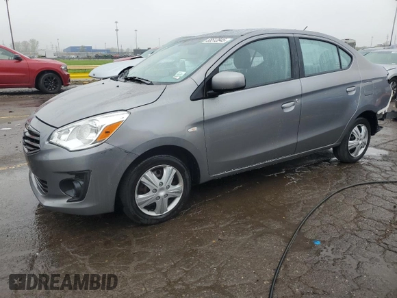 2017 Mitsubishi Mirage ES z VIN ML32F3FJ6HH003669, wystawiony jako Copart lot #55512845 z przebiegiem 110 761 mil mil oraz Tytuł czysty. Historia ofert i sprzedaży dostępna na DreamBid. Obrazek 1.