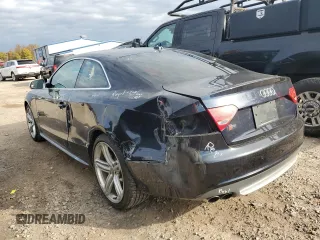 2011 Audi S5 Prestige with VIN WAUVVAFR6BA047949, listed as a Copart auction lot 76336094 with 96,950 mi miles and Salvage Title. Bid and sale history available at carsss.com. Image 2.