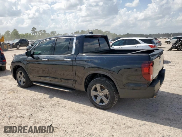 2022 Honda Ridgeline RTL-E z VIN 5FPYK3F7XNB002065, wystawiony jako Copart lot #62134335 z przebiegiem 73 934 mil mil oraz Szkoda całkowita • Salvage title. Historia ofert i sprzedaży dostępna na DreamBid. Obrazek 2.