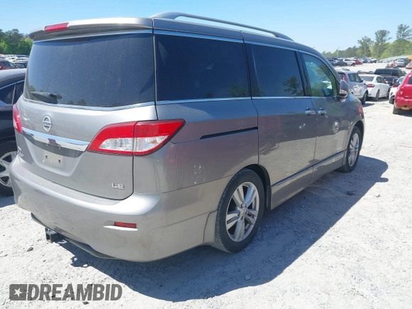 2011 Nissan Quest SL z VIN JN8AE2KP0B9006010, wystawiony jako IAAI lot #42049293 z przebiegiem 181 385 mil mil oraz . Historia ofert i sprzedaży dostępna na DreamBid. Obrazek 4.