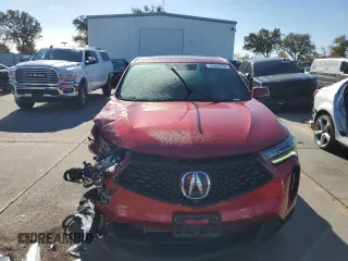 2022 Acura RDX PMC Edition with VIN 5J8TC2H81NL001921, listed as a Copart auction lot 80665954 with 57,354 mi miles and Salvage Title. Bid and sale history available at carsss.com. Image 5.