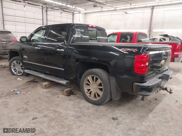 2015 Chevrolet Silverado 1500 High Country with VIN 3GCUKTEJXFG290752, listed as a IAAI auction lot 41412988 with 160,000 mi miles. Bid and sale history available at carsss.com. Image 3.