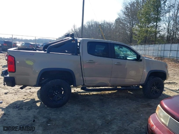 2021 Chevrolet Colorado 4WD ZR2 with VIN 1GCGTEEN9M1140085, listed as a IAAI auction lot 41476667 with 39,087 mi miles. Bid and sale history available at carsss.com. Image 13.