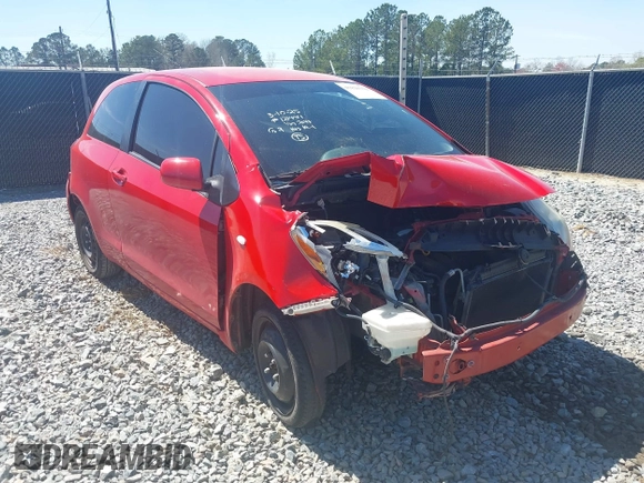2011 Toyota Yaris with VIN JTDJT4K30B5332648, listed as a IAAI auction lot 41820350 with 216,482 mi miles. Bid and sale history available at carsss.com. Image 1.