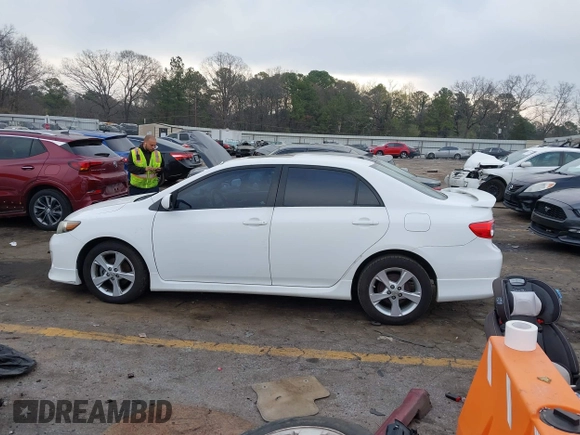 2011 Toyota Corolla L with VIN 2T1BU4EE3BC695365, listed as a IAAI auction lot 41790976 with 174,517 mi miles. Bid and sale history available at carsss.com. Image 14.