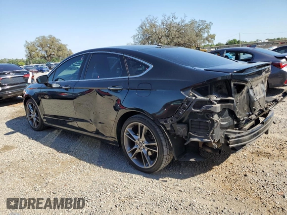2014 Ford Fusion Titanium with VIN 3FA6P0K90ER190865, listed as a Copart auction lot 52861805 with 94,467 mi miles and Salvage Title. Bid and sale history available at carsss.com. Image 2.