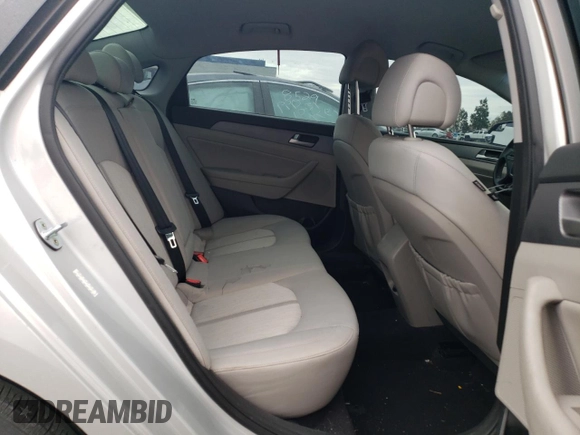 2017 Hyundai Sonata Hybrid SE with VIN KMHE24L18HA045782, listed as a Copart auction lot 76365673 with 104,934 mi miles. Bid and sale history available at carsss.com. Image 10.