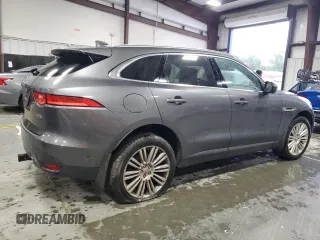 2019 Jaguar F-Pace 30t Portfolio z VIN SADCN2GX9KA357787, wystawiony jako Copart lot #56532995 z przebiegiem 97 594 mil mil oraz Czysty tytuł • Clean title. Historia ofert i sprzedaży dostępna na DreamBid. Obrazek 3.
