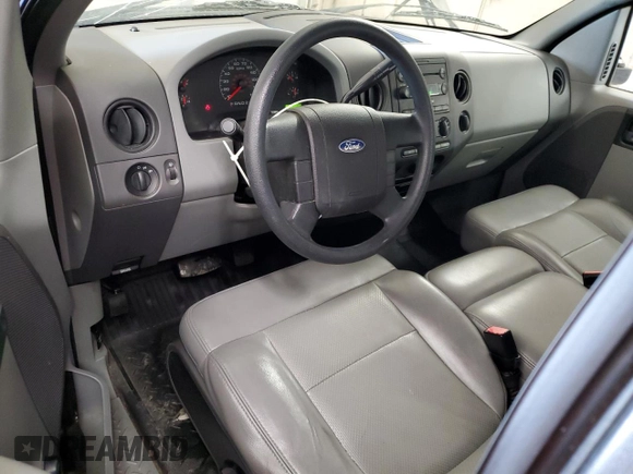 2006 Ford F-150 XL with VIN 1FTRF12276NB44392, listed as a Copart auction lot 55425455 with 80,144 mi miles and Salvage title. Bid and sale history available at DreamBid. Image 8.