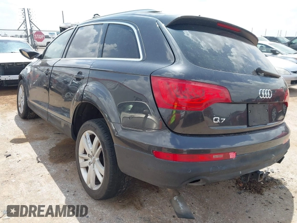 2013 Audi Q7 Premium Plus with VIN WA1LGAFE1DD015956, listed as a IAAI auction lot 42096428 with Not provided miles and . Bid and sale history available at DreamBid. Image 3.
