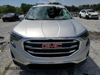 2020 GMC Terrain SLT with VIN 3GKALPEV9LL101347, listed as a Copart auction lot 52211035 with 53,675 mi miles and Salvage Title. Bid and sale history available at carsss.com. Image 5.