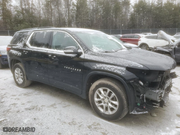2019 Chevrolet Traverse LT Cloth with VIN 1GNERGKW8KJ143384, listed as a Copart auction lot 45780965 with 157,828 mi miles and Salvage Title. Bid and sale history available at carsss.com. Image 4.