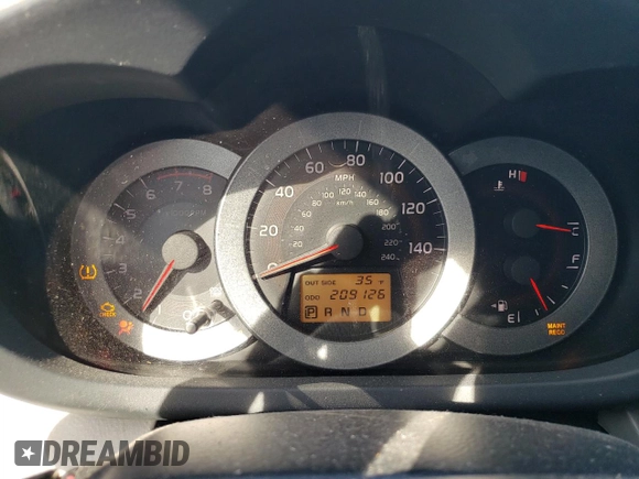 2007 Toyota RAV4 Limited with VIN JTMZK31V575006936, listed as a Copart auction lot 46413975 with 209,126 mi miles and Salvage Title. Bid and sale history available at carsss.com. Image 9.