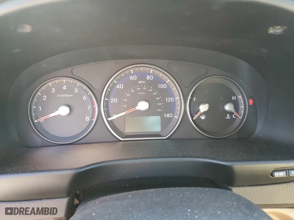 2011 Hyundai Santa Fe GLS with VIN 5XYZG3AB3BG010958, listed as a Copart auction lot 45111315 with 0 mi miles and Salvage Title. Bid and sale history available at carsss.com. Image 9.