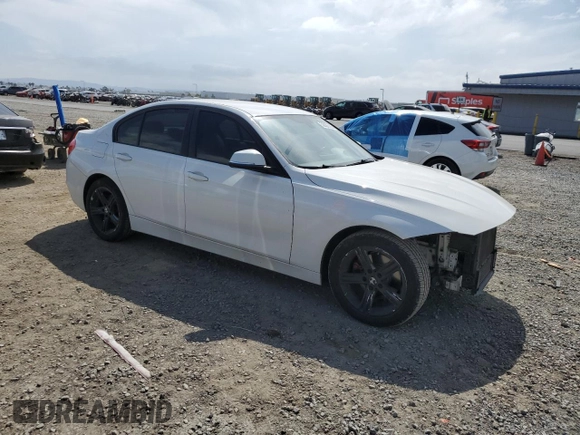 2014 BMW 3 Series 320i with VIN WBA3B1C54EP679917, listed as a Copart auction lot 52806135 with 151,605 mi miles and Salvage Title. Bid and sale history available at carsss.com. Image 4.