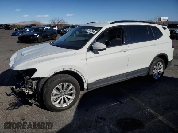 2020 Volkswagen Tiguan S with VIN 3VV1B7AX8LM078127, listed as a Copart auction lot 49150945 with 55,340 mi miles and Salvage title. Bid and sale history available at DreamBid. Image 1.