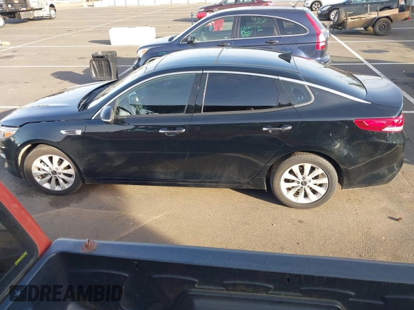 2016 Kia Optima EX with VIN 5XXGU4L37GG119415, listed as a IAAI auction lot 41242191 with 92,657 mi miles. Bid and sale history available at carsss.com. Image 14.