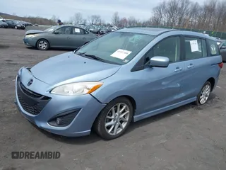 2012 Mazda Mazda5 Grand Touring with VIN JM1CW2DL4C0130492, listed as a IAAI auction lot 41957488 with 154,239 mi miles. Bid and sale history available at carsss.com. Image 2.
