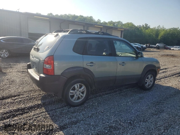 2006 Hyundai Tucson GLS with VIN KM8JN12DX6U412368, listed as a Copart auction lot 54700705 with 146,002 mi miles and Clean Title. Bid and sale history available at carsss.com. Image 3.