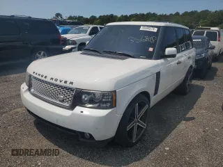 2011 Land Rover Range Rover HSE z VIN SALME1D42BA356848, wystawiony jako Copart lot #59498275 z przebiegiem 110 260 mil mil oraz Nie do naprawy • Non repairable. Historia ofert i sprzedaży dostępna na DreamBid. Obrazek 1.