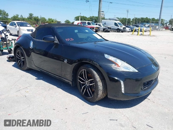 2017 Nissan 370Z Touring with VIN JN1AZ4FHXHM940571, listed as a IAAI auction lot 42062855 with 1 mi miles. Bid and sale history available at carsss.com. Image 1.