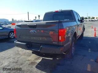 2018 Ford F-150 XL with VIN 1FTEW1EG3JFD43867, listed as a IAAI auction lot 41724463 with 1 mi miles. Bid and sale history available at carsss.com. Image 4.