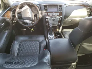 2019 Infiniti QX80 LUXE with VIN JN8AZ2NF0K9682237, listed as a Copart auction lot 76458054 with 200,619 mi miles and Non Repairable. Bid and sale history available at carsss.com. Image 8.