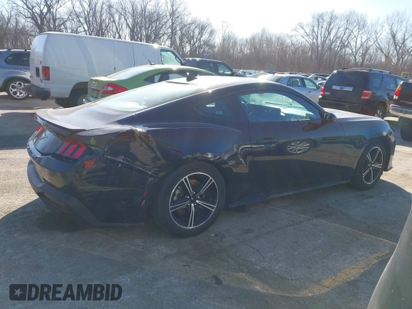 2024 Ford Mustang EcoBoost with VIN 1FA6P8TH1R5120532, listed as a IAAI auction lot 41756097 with 24,467 mi miles. Bid and sale history available at carsss.com. Image 12.