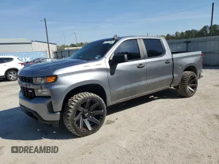 2022 Chevrolet Silverado 1500 Custom with VIN 3GCPWBEK3NG122261, listed as a Copart auction lot 49619415 with 87,940 mi miles and Clean Title. Bid and sale history available at DreamBid. Image 1.