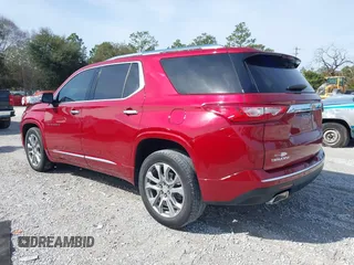 2021 Chevrolet Traverse Premier with VIN 1GNERKKW9MJ199825, listed as a IAAI auction lot 41369691 with 49,583 mi miles. Bid and sale history available at carsss.com. Image 3.