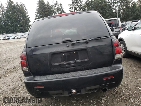 2006 Chevrolet TrailBlazer LT with VIN 1GNES13H062260085, listed as a Copart auction lot 83946144 with 0 mi miles and Salvage Title. Bid and sale history available at carsss.com. Image 6.