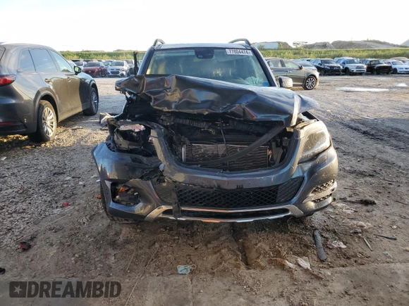 2013 Mercedes-Benz GLK 350 with VIN WDCGG8JB8DG127207, listed as a Copart auction lot 77804474 with Not Provided miles and Salvage Title. Bid and sale history available at DreamBid. Image 5.