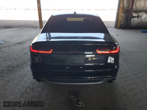 2013 Audi A6 Prestige with VIN WAUHGAFC7DN154314, listed as a Copart auction lot 61223915 with 84,672 mi miles and Salvage title. Bid and sale history available at DreamBid. Image 6.