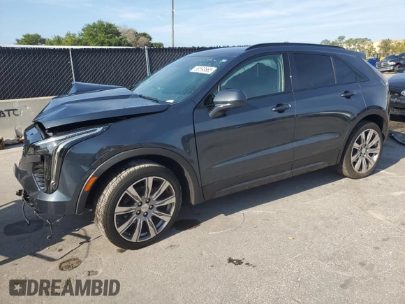 2019 Cadillac XT4 FWD Sport z VIN 1GYFZER47KF103820, wystawiony jako Copart lot #58593665 z przebiegiem 53 285 mil mil oraz Tytuł czysty. Historia ofert i sprzedaży dostępna na DreamBid. Obrazek 1.