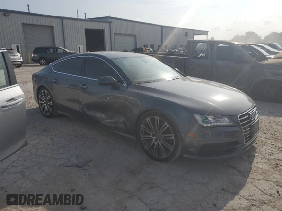 2014 Audi A7 Prestige with VIN WAU2MAFC1EN016333, listed as a Copart auction lot 60252195 with 127,054 mi miles and Clean title. Bid and sale history available at DreamBid. Image 4.