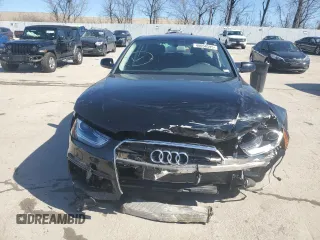 2015 Audi A4 Premium Plus with VIN WAUFFAFL5FN024562, listed as a Copart auction lot 48058595 with 0 mi miles and Salvage Title. Bid and sale history available at carsss.com. Image 5.