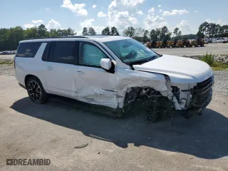 2024 Chevrolet Suburban RST with VIN 1GNSKEKDXRR167269, listed as a Copart auction lot 68016044 with 0 mi miles and Salvage Title. Bid and sale history available at carsss.com. Image 4.